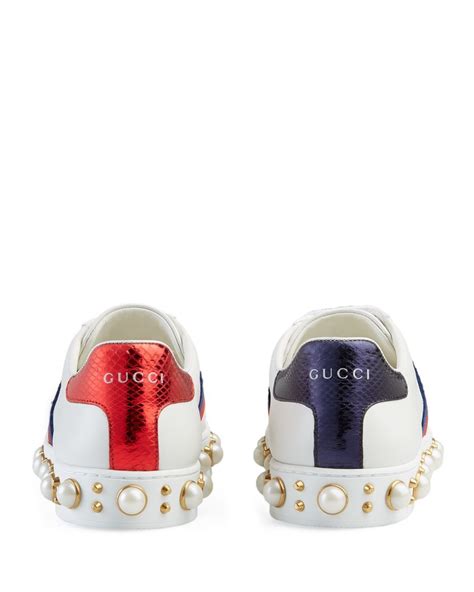 gucci womens flat lace-up shoes